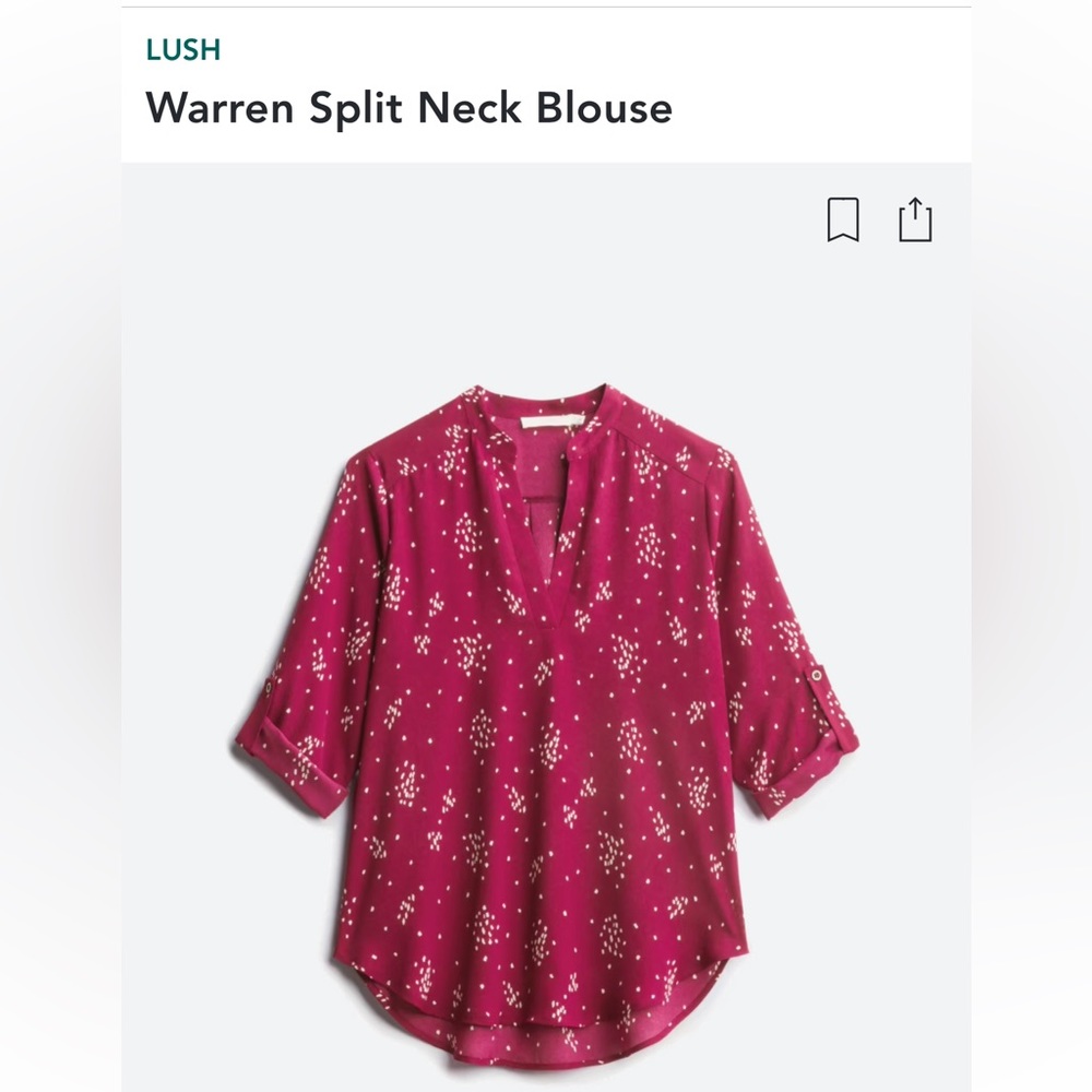 Magenta Blouse- never worn
